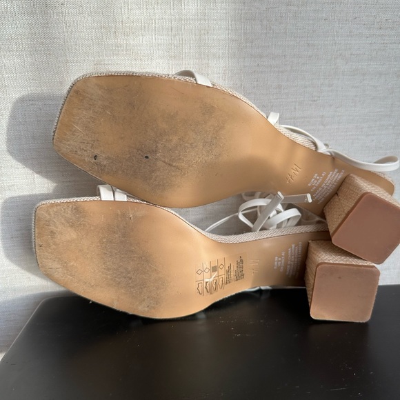 Open Toe Strap Heels - Picture 9 of 11